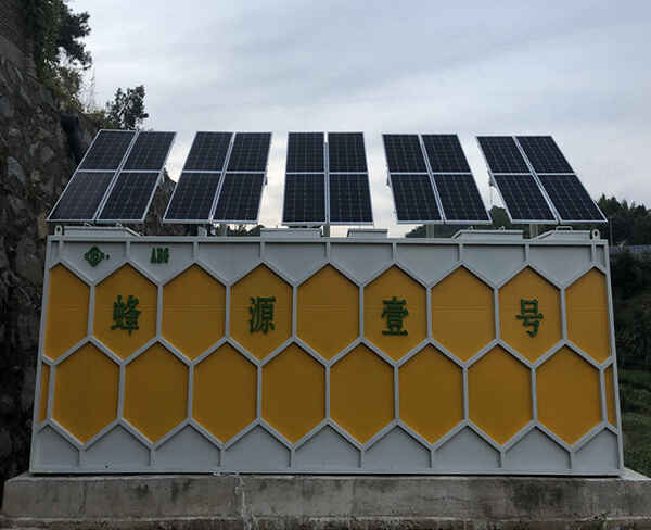 蜂源壹号-纯太阳能一体化污水处理设备